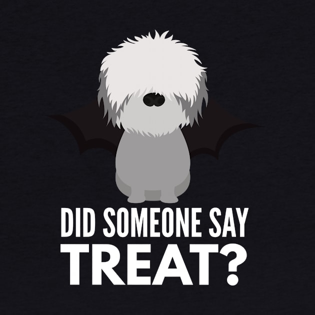 Bearded Collie Halloween Trick or Treat by DoggyStyles